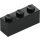 LEGO Black Brick 1 x 3 (3622 / 45505)