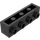 LEGO Black Brick 1 x 4 with 4 Studs on One Side (30414)