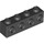 LEGO Black Brick 1 x 4 with 4 Studs on One Side (30414)