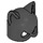 LEGO Black Catwoman Mask (Smaller Eye Gap) (98729)