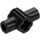 LEGO Black Cross Connector with Holes and Axle Holders (24122 / 49133)