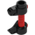 LEGO Black Game Controller with Red Handle and Controls (65080)