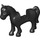 LEGO Black Horse with Black Mane (26552)