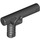 LEGO Black Hose Nozzle with Side String Hole without Grooves (60849)