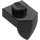 LEGO Black Plate 1 x 1 with Downwards Tooth (15070)