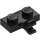 LEGO Black Plate 1 x 2 with Horizontal Clip (11476 / 65458)