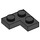 LEGO Black Plate 2 x 2 Corner (2420)