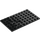 LEGO Black Plate 6 x 10 (3033)