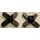 LEGO Black Propeller 4 Blade 5 Diameter with Open Connector (2479)