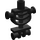 LEGO Black Skeleton Body with Shoulder Rods (60115 / 78132)