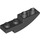 LEGO Black Slope 1 x 4 Curved Inverted (13547)