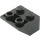 LEGO Black Slope 2 x 2 (45°) Inverted with Flat Spacer Underneath (3660)