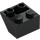 LEGO Black Slope 2 x 2 (45°) Inverted with Flat Spacer Underneath (3660)