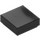 LEGO Black Tile 1 x 1 with Groove (3070 / 30039)