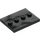 LEGO Black Tile 3 x 4 with Four Studs (17836 / 88646)