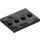 LEGO Black Tile 3 x 4 with Four Studs (17836 / 88646)