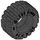 LEGO Black Tire Ø30.4 x 14 with Offset Tread Pattern and Band around Center (92402)