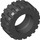 LEGO Black Tire Ø30.4 x 14 with Offset Tread Pattern and Band around Center (92402)