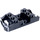 LEGO Black Train Wheel Holder without Pin Slots (2878)