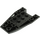 LEGO Black Wedge 6 x 4 Triple Curved Inverted (43713)