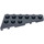 LEGO Black Wedge Plate 3 x 6 Wing Right (54383)