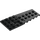 LEGO Black Wedge Plate 4 x 9 Wing with Stud Notches (14181)