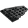 LEGO Black Wedge Plate 7 x 6 with Stud Notches (50303)