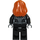 LEGO Black Widow with Mid-Length Hair and Printed Arms Minifigure