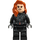 LEGO Black Widow with Mid-Length Hair and Printed Arms Minifigure