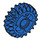 LEGO Blue Bevel Gear with 20 Teeth (35185)