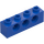 LEGO Blue Brick 1 x 4 with Holes (3701)