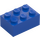 LEGO Blue Brick 2 x 3 (3002)