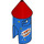 LEGO Blue Firework Costume with Red Top with &#039;BANG&#039;  (38345)