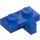 LEGO Blue Hinge Plate 1 x 2 with Vertical Locking Stub with Bottom Groove (44567 / 49716)