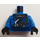 LEGO Blue Jay Minifig Torso (973 / 76382)