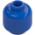 LEGO Blue Minifigure Head (Safety Stud) (3626 / 88475)