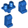 LEGO Blue Minifigure Hips and Legs (73200 / 88584)