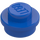 LEGO Blue Plate 1 x 1 Round (6141 / 30057)