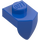 LEGO Blue Plate 1 x 1 with Downwards Tooth (15070)