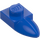 LEGO Blue Plate 1 x 1 with Tooth (35162 / 49668)