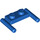 LEGO Blue Plate 1 x 2 with Handles (Low Handles) (3839)