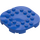 LEGO Blue Plate 6 x 6 x 0.7 Round Semicircle (66789)