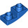 LEGO Blue Slope 1 x 2 Curved Inverted (24201)