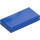 LEGO Blue Tile 1 x 2 with Groove (3069 / 30070)