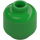 LEGO Bright Green Minifigure Head (Safety Stud) (3626 / 88475)