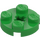 LEGO Bright Green Plate 2 x 2 Round with Axle Hole (with &#039;+&#039; Axle Hole) (4032)