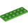 LEGO Bright Green Plate 2 x 6 (3795)