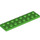 LEGO Bright Green Plate 2 x 8 (3034)