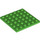 LEGO Bright Green Plate 6 x 6 (3958)