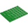 LEGO Bright Green Plate 6 x 8 (3036)